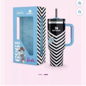 Stanley Black and White Barbie 40oz Tumbler